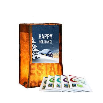 Superwaste Happy Holidays TeaLight bij Greenpicnic