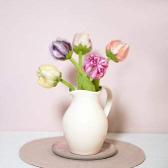 Tulpen Soft Colours - Sjaal met Verhaal 