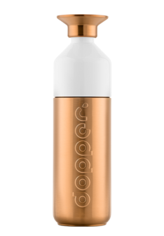 De Dopper Solid Steel Bronze 800ml drinkfles