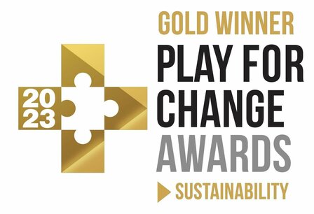 Play for change award Gold winner