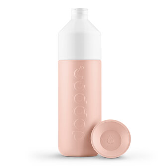 Pebbel Peach Dopper insulated 580ml bij Greenpicnic