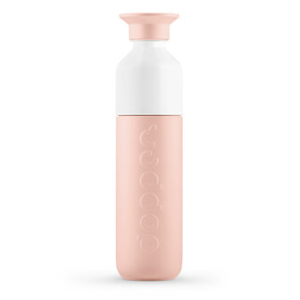 Pebble Peach Dopper insulated 350ml bij Greenpicnic