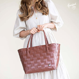 Handed By Paris Autumn Brown shopper Greenpicnic