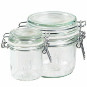 Ah! Table! luchtdichte glazen pot, weckpotjes 100ml en 200ml