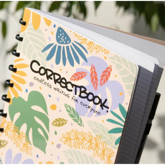 A4 Correctbook Botanical Beauty