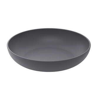 Zuperzozial Nature Flat Bowl 26cm Slate bij Greenpicnic