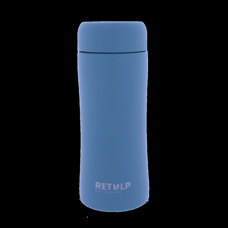 Retulp Tumbler Ocean Blue, dubbelwandige drinkbeker RVS blauw