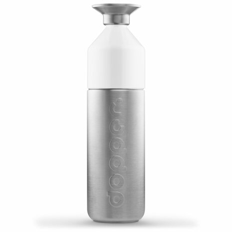 De Dopper Original Solid Steel 1100ml enkelwandige drinkfles