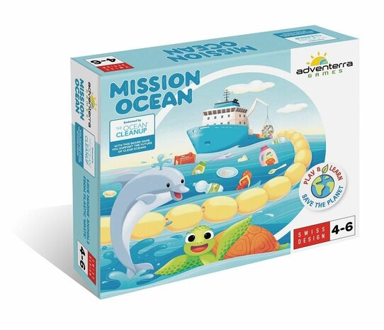 Mission Ocean dobbelspel over het redden van de oceanen