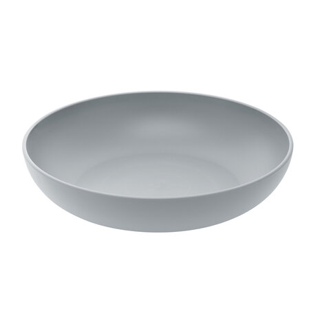 Zuperzozial Nature Flat Bowl 26cm Grey bij Greenpicnic