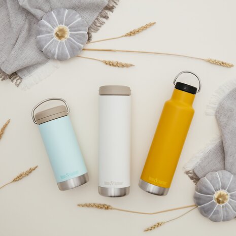 Klean Kanteen thermosflessen bij Greenpicnic