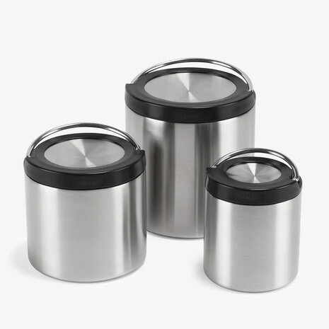 Dubbelwandige RVS foodcontainers, Klean Kanteen TKCanister