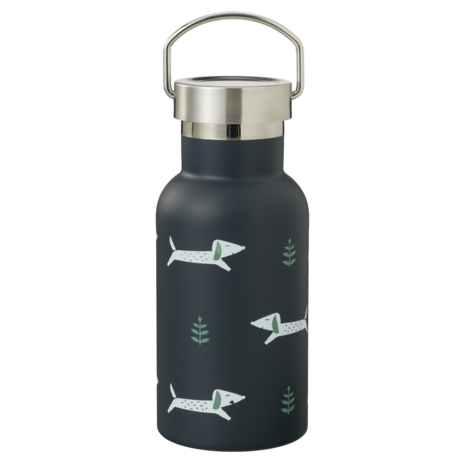 GreenPicnic - thermos bottle 350ml dachsy van Fresk met schroefdop