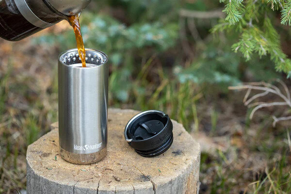 KLean kanteen TKWide fles met Cafe Cap