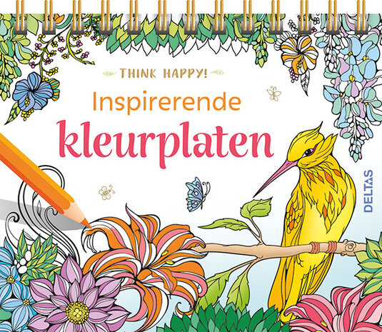 Think Happy! Inspirerende kleurplaten bij GreenPicnic