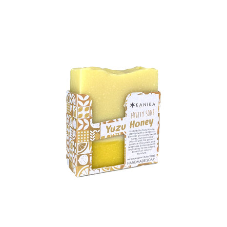 Kanika Yuzu Honey Fruity Soap bij Greenpicnic