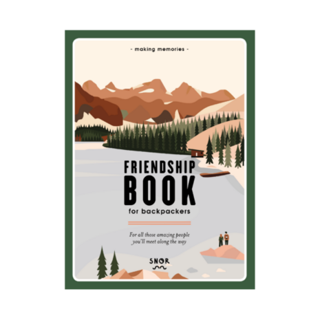 Making memories: Friendshop Book for backpackers