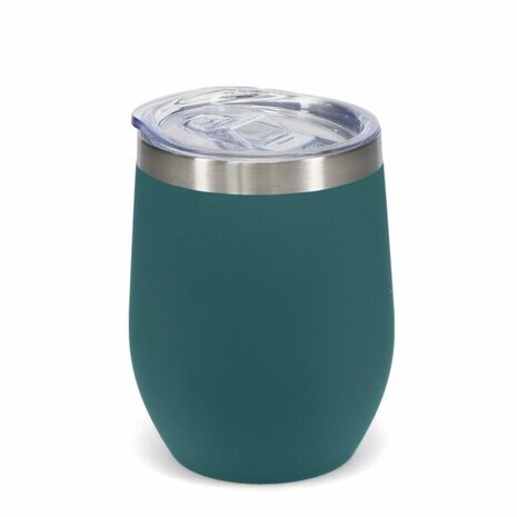 REX London rubber coated Travel Cup Petrol Blauw  350ml