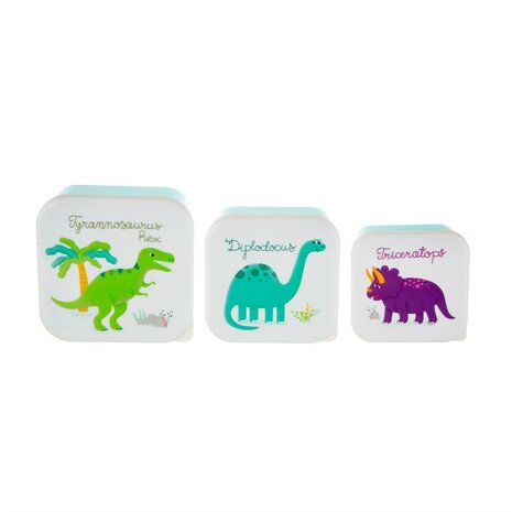 Sass and Belle Dinosaurs Snack box, Webshop GreenPicnic