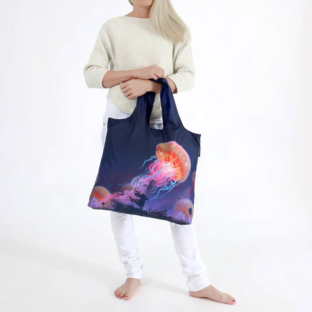 Dreams Ecoshopper opvouwbaar tasje met rits. Met Ecozz koop je