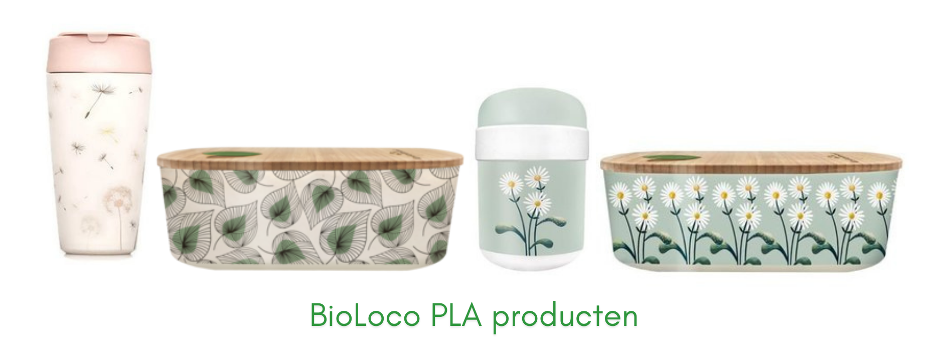 Bioloco PLA servies Greenpicnic