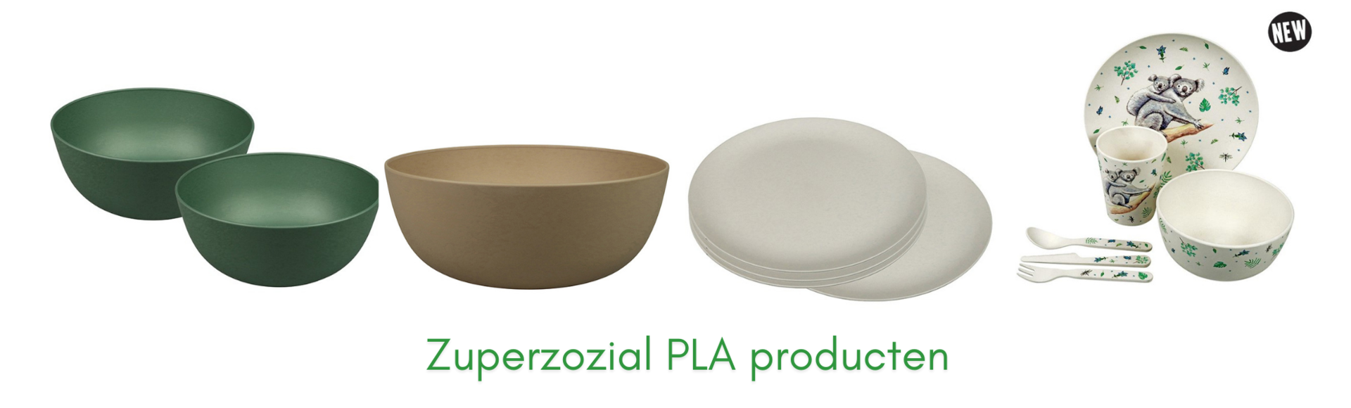 Zuperzozial PLA servies Greenpicnic